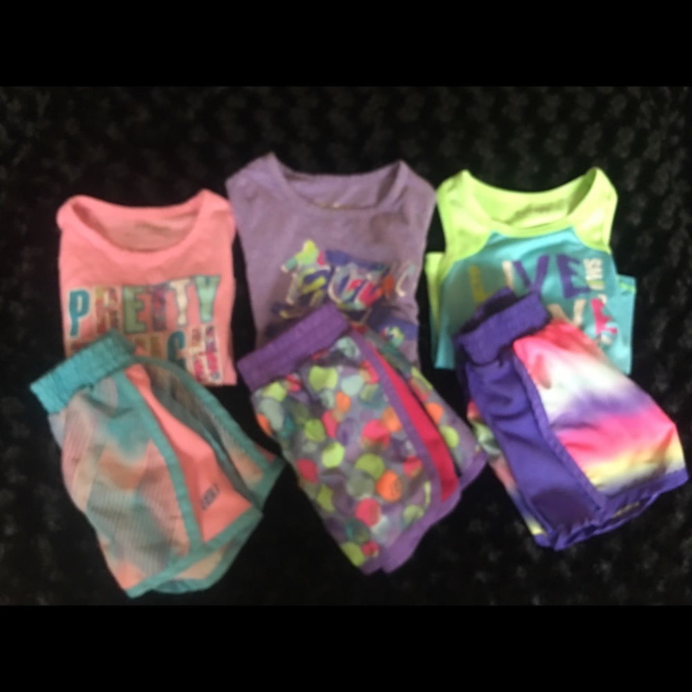 🌈2T athletic girl sets bundle